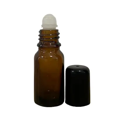 [ME031] Botella vidrio ámbar 10ml con roll-on