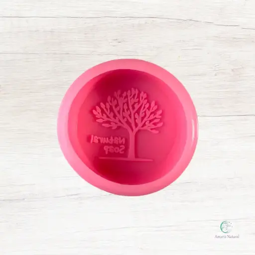 [MO023] Molde de silicona Circular Árbol