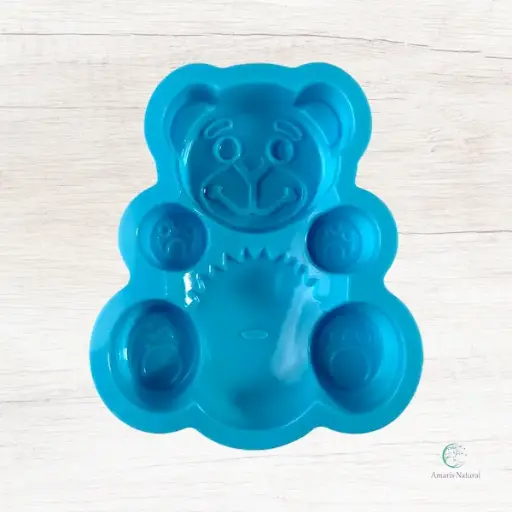 [MO027] Molde de silicona Osito