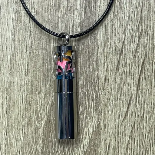 [AM033] Medalla difusora cilíndrica Flores