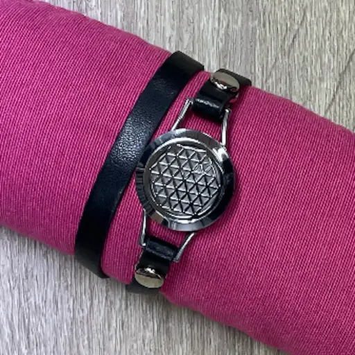 [AM050] Pulsera difusora Flor de la Vida