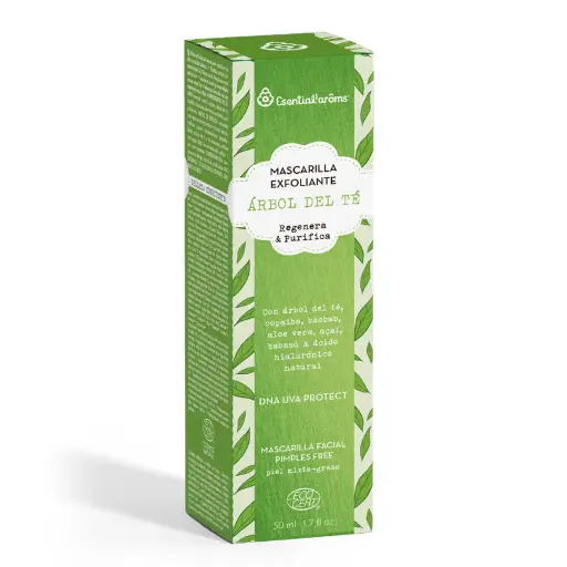 [53351] Mascarilla Exfoliante Árbol de té 50ml Ecocert