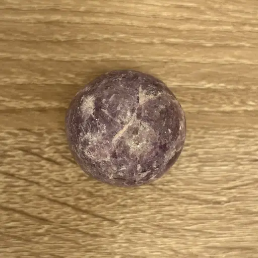 [MI350] Canto rodado grande Lepidolita