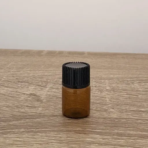 [ME035] Botella ámbar vidrio 2ml